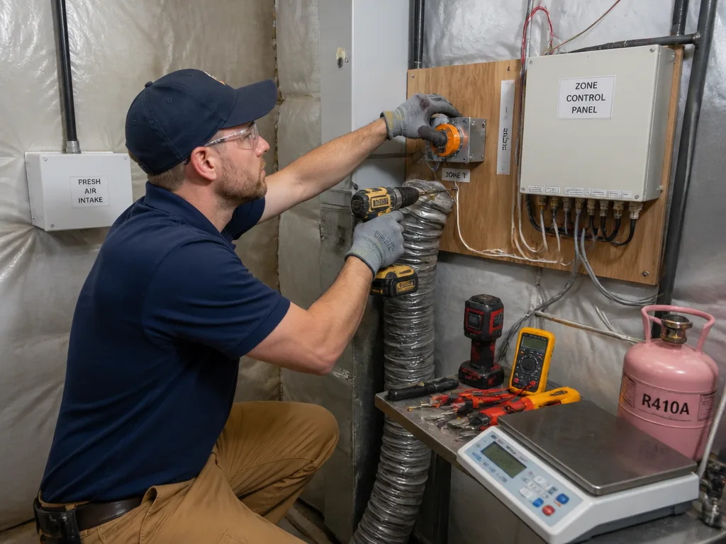 Zoning System Installation